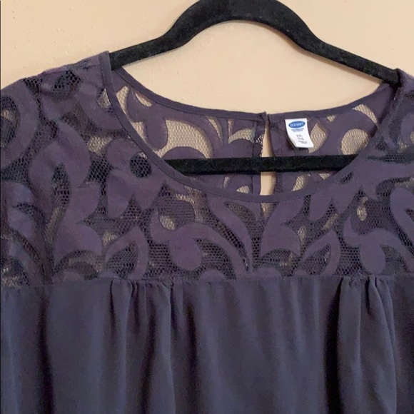 Old Navy XXL Baby Doll Lacey blouse - Picture 3 of 7